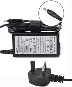 19V 3.16A Laptop Charger for Samsung RV510 RV511 RV515 RV520 R530 RC512 RV520 R730 SF310 SF311 SF410 Samsung Series 3 NP300E5C NP300E5C-A02US NP300E5C-A03US 60W Power Supply UK Cord Cable