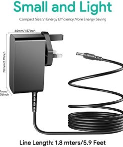 Replacement 22.2V Battery Charger for Akitas V8 22.2V, Greenote GSC40 GSC50, Hoover H-Free 200 300 500 700 800, VYTRONIX NIBC22, Tower VL30 VL45