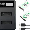 2pcs NP-BX1 NPBX1 BX1 Battery & Charger for Sony ZV1 RX100VII RX100 II III IV V WX300 WX500