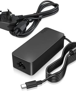 65W/45W USB C Power Adapter Charger for MacBook/Pro/Air, Lenovo ThinkPad Chromebook