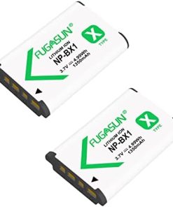 2 pcs NP-BX1 NPBX1 BX1 Battery With LCD Battery Charger for ZV1, DSC-RX100VII/DSC-RX100M7,DSC-RX100 II/RX100M II,DSC-RX100 III
