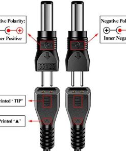 30W Reverse Polarity Universal AC Adapter Multi Voltage DC Power Supply, with 9pcs Adaptor Tips, Compatible with 3V to 12V Household Electronics