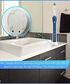 Electric Toothbrush Charger For Oral B Toothbrush Charger Replacement For Oral B Charger, Braun 3757 UK Plug for Oral-B Pro 650/Pro Series