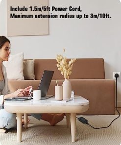 USB C 45W Laptop Charger, 45W UK Power Adapter Charger for HP Chromebook, Dell Chromebook, Asus Chromebook, Acer Chromebook and More Laptop