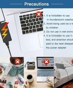 USB C 65W Laptop Charger for Lenovo Thinkpad/Yoga,Dell Chromebook 3100,Latitude 5420,Asus,Samsung,Acer Chromebook Type C Power Supply Adapter