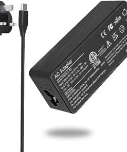 65W USB C Laptop Charger for Lenovo Thinkpad T14 T15 T480 T480s T490 T490s,Lenovo Chromebook C330 S330,Lenovo Yoga,Dell Chromebook 3100,Latitude 5420,A