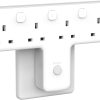 Mscien Multi Plug Adapter with Surge Protector and Independent Switches