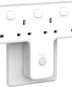 Mscien Multi Plug Adapter with Surge Protector and Independent Switches