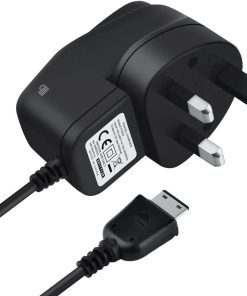 AMGO CE Approved UK Mains Charger for E1200 /U900 /G600 /G800 /J700 /F480 /E2120 / F250 and other Samsung compatible devicesÂ