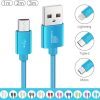 AMGO 3Pack Micro USB Data Charge Cable for Samsung, HTC, Nokia, Sony, Kindle, Power bank