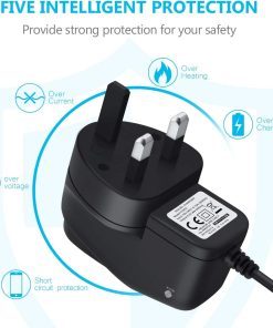 AMGO CE Approved UK Mains Charger for E1200 /U900 /G600 /G800 /J700 /F480 /E2120 / F250 and other Samsung compatible devicesÂ