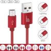 AMGO 3Pack High Speed Nylon Braided Micro USB Cable